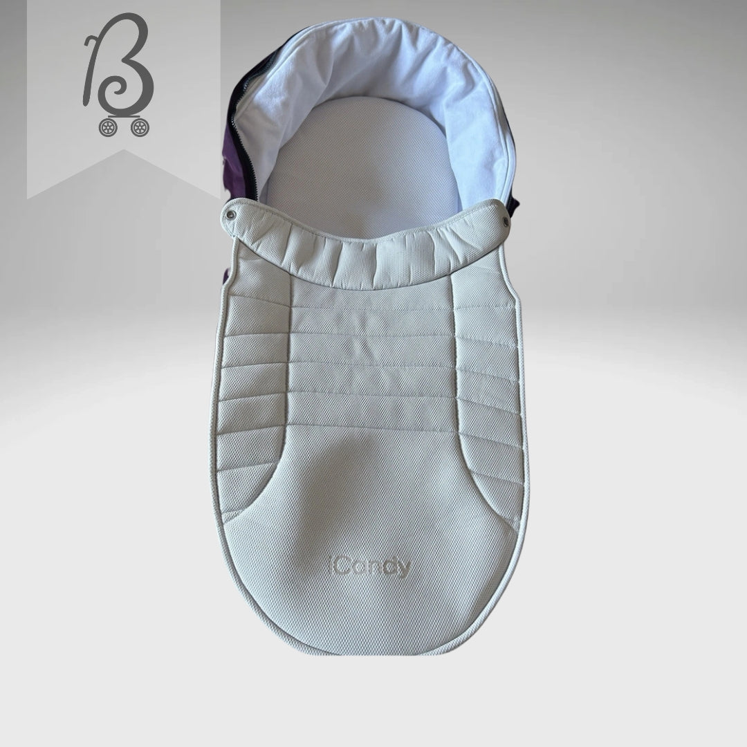 Icandy peach 5 6 7 carrycot fabric fully refurbished