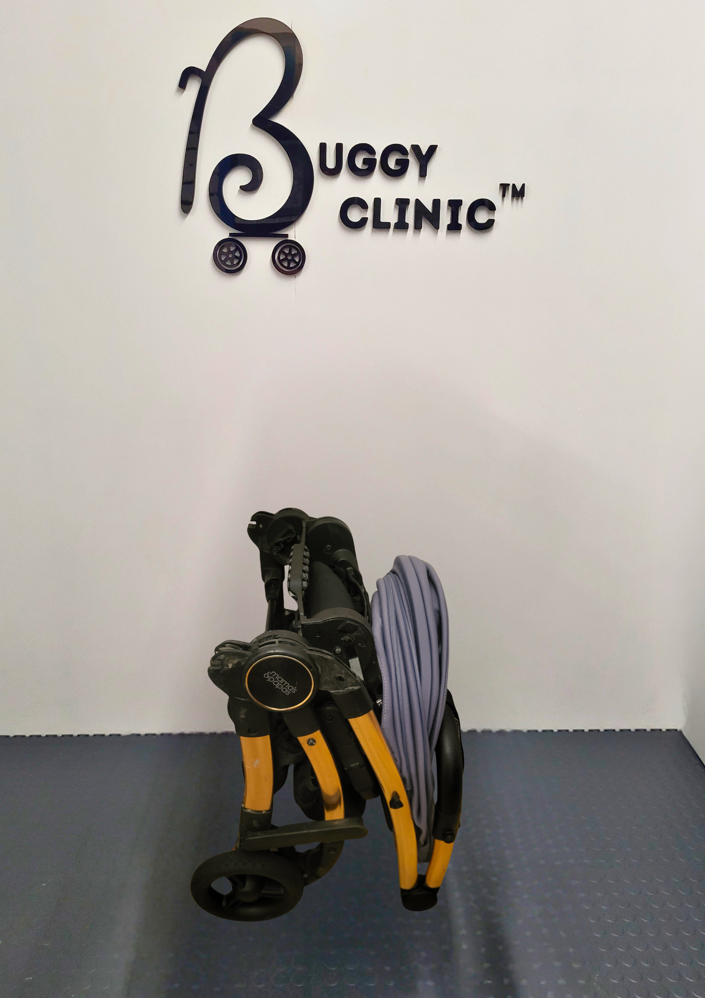 Mamas and Papas Airo fully refurbished pushchair with newborn carrycot