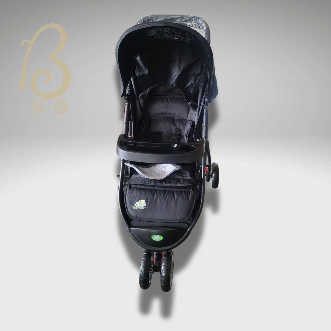 Babystart deluxe 3 wheel stroller / pushchair brand new in box