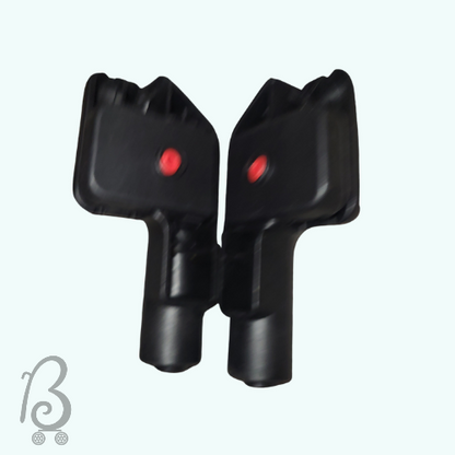 LASCAL BUGGY BOARD Right And Left Arm supports with pins Spare Parts - Maxi Mini Brand New