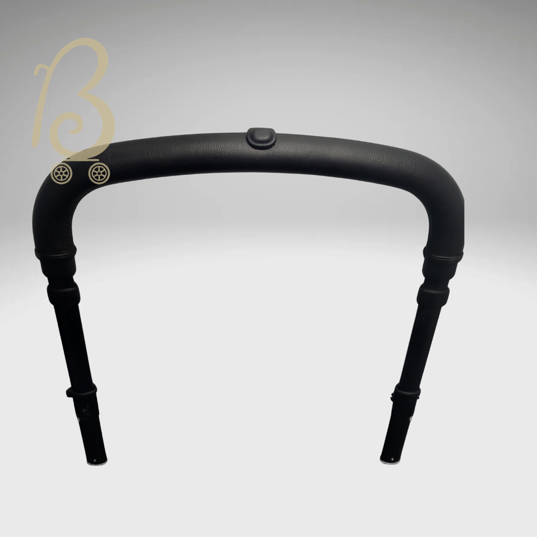 Joie Versatrax Parent Handle Replacement – Black Leather