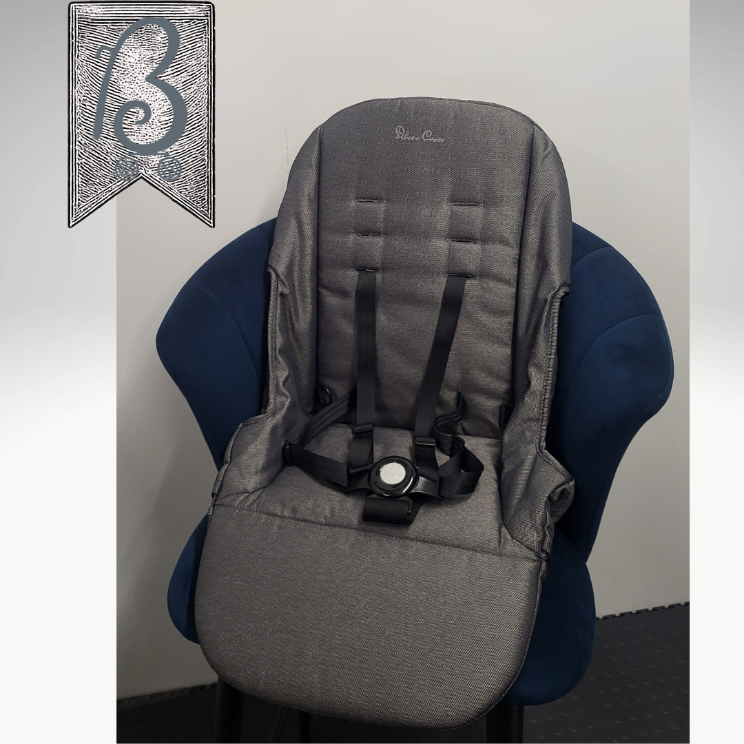 Silver Cross Wayfarer / Pioneer Seat Fabric – Refurbished & Sanitised