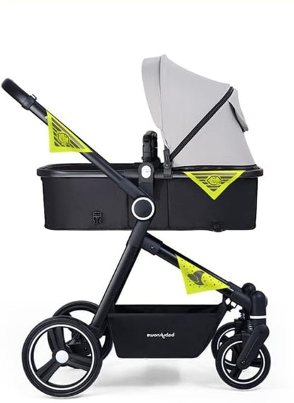 Premium Velcro Reflectors for Strollers & Bags (4-Count)