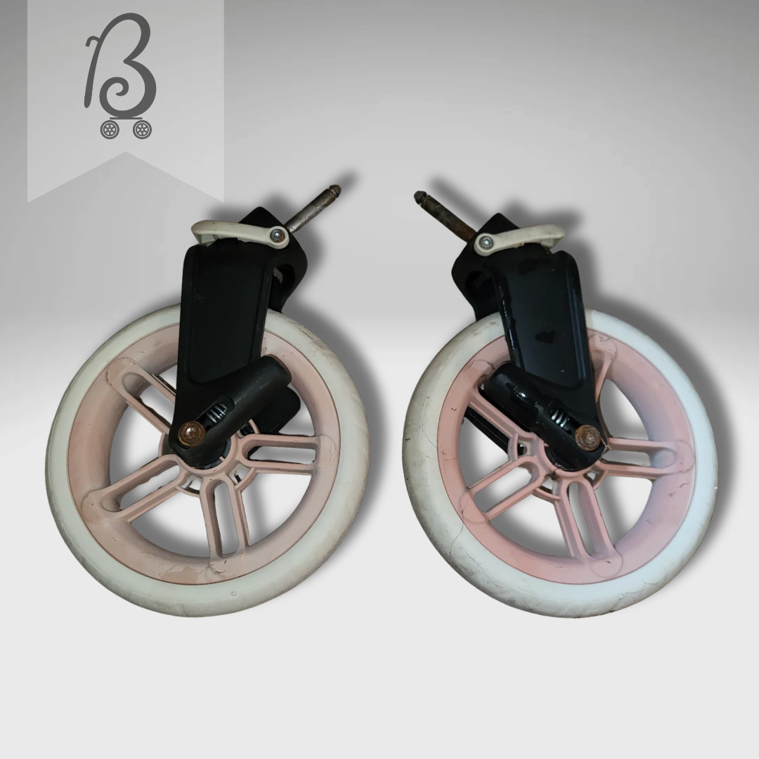 Cosatto ooba front wheel set refurbished-wheels