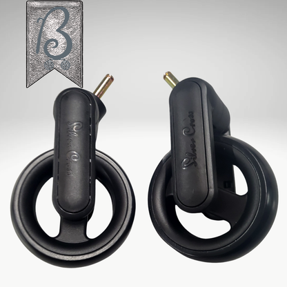 Silver Cross Wave / Coast Ride-On Board Replacement Wheels (Pair) – Brand New