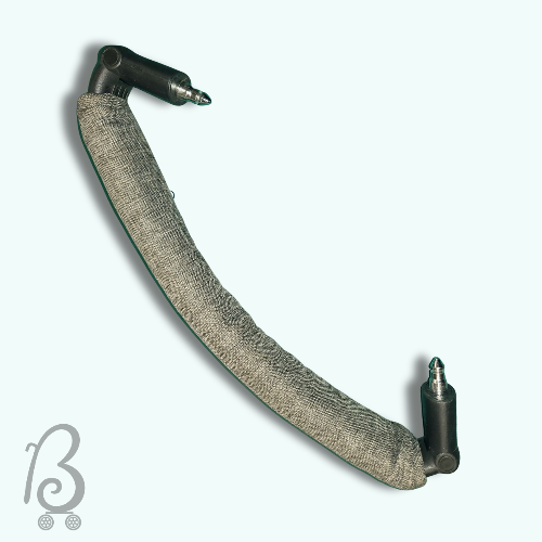 Mothercare Genie Bumper Bar – Grey Fabric