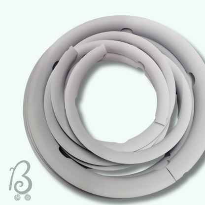 Bugaboo Fox White Wheel Trim Caps (Refurbished)