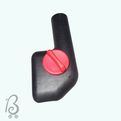 LASCAL BUGGY BOARD left arm support with red bolt - Spare Parts - Maxi Mini Brand New