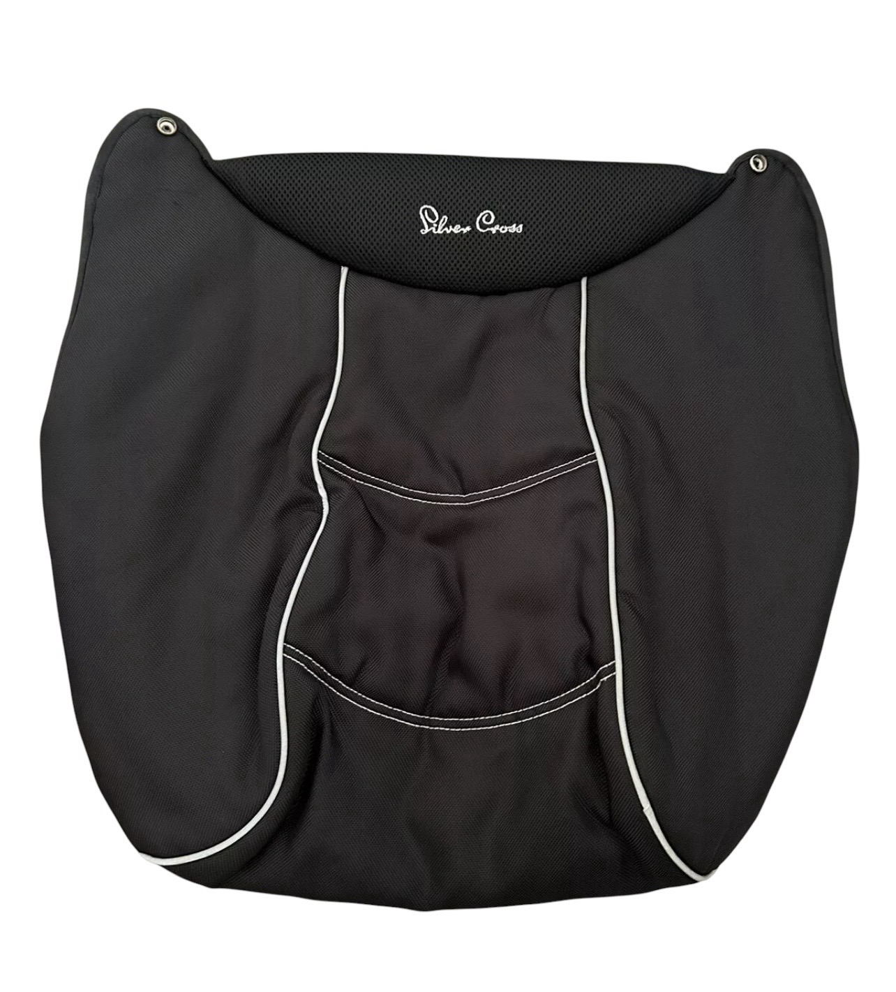 Silver Cross 3D Pram footmuff & Pushchair apron black