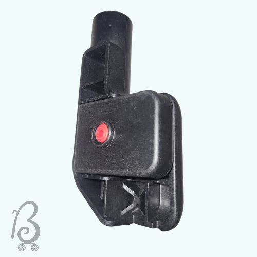 LASCAL BUGGY BOARD left arm support with red bolt - Spare Parts - Maxi Mini Brand New