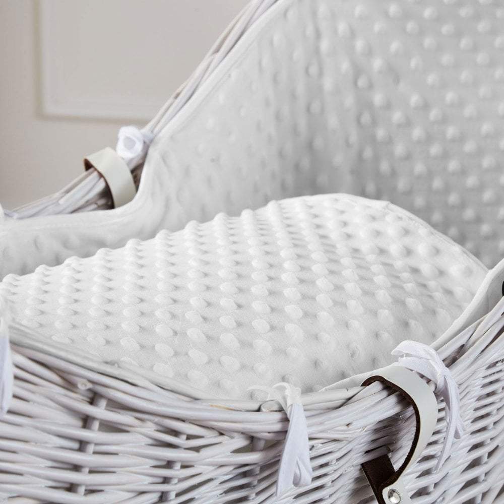 Wicker Pod Baby Deluxe Moses Basket-No stand included