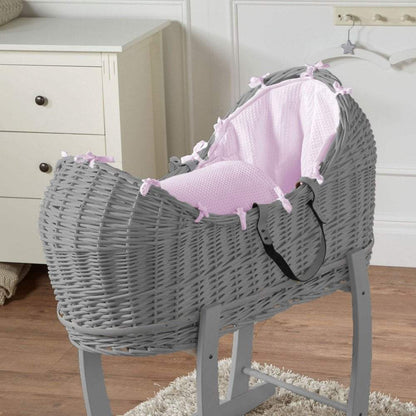 Wicker Pod Baby Deluxe Moses Basket-No stand included