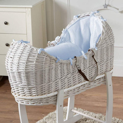 Wicker Pod Baby Deluxe Moses Basket-No stand included