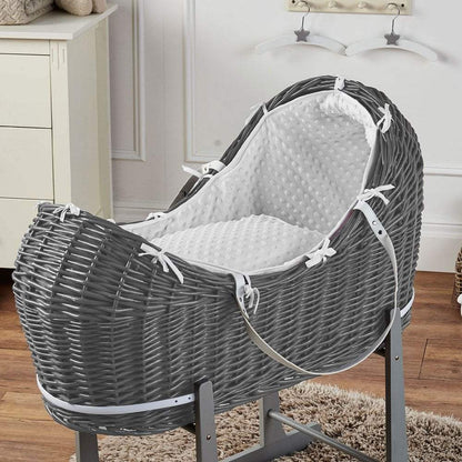 Wicker Pod Baby Deluxe Moses Basket-No stand included